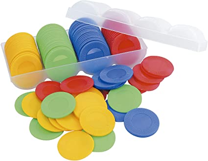 Las fichas de Serpientes y Escaleras