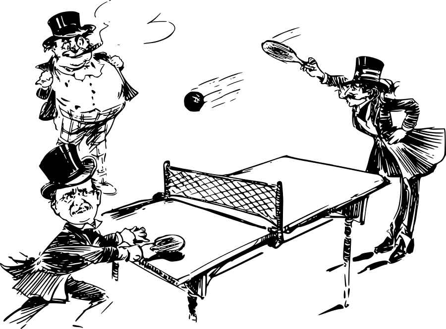 La historia del ping pong