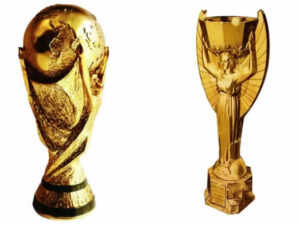 Historia del mundial de fútbol trofeos