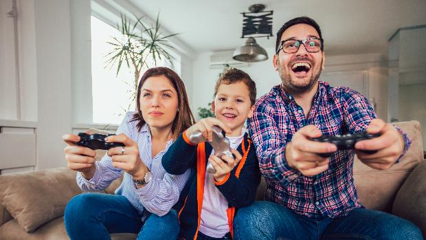 videojuegos en familia