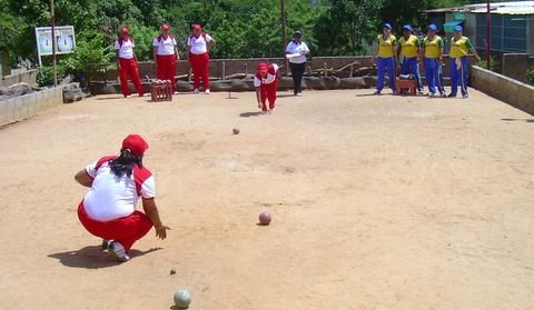 Superficie de cancha de Bolas Criollas
